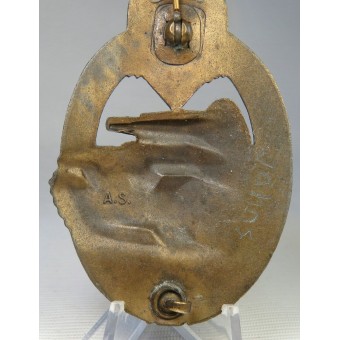 Panzerkampfabzeichen in Bronze, Panzerkampfabzeichen. Bronze. A.S.. Espenlaub militaria